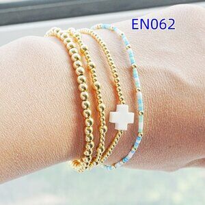 Enewton Four-Piece Mixed Bracelet Set